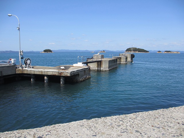 小豆島,釣り,大部港